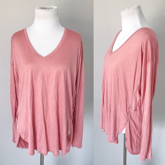 Madewell Tops - {NWT: Madewell} Curved Hem Long Sleeve Tee